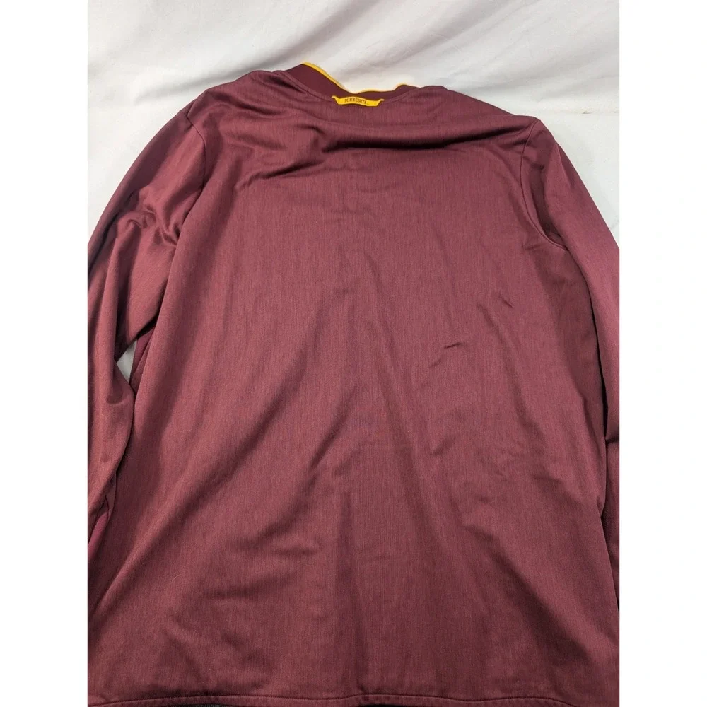 Minnesota Golden Gophers Nike Dri-Fit Maroon 1/4 Zip Shirt Mens XXL